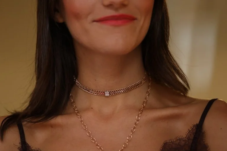 Baget Pırlanta Choker (1)