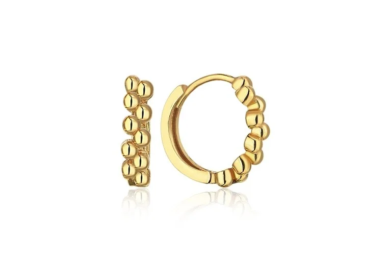 Beaded Hoops ()