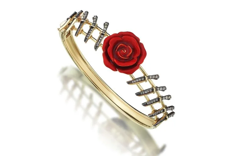 Bıçak ve Gül Bangle (2)