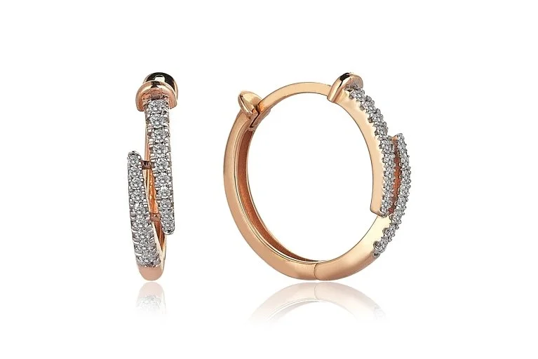 Claw White Earring (2)