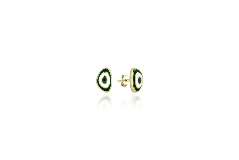 Esperanza Mini Green Earring (2)