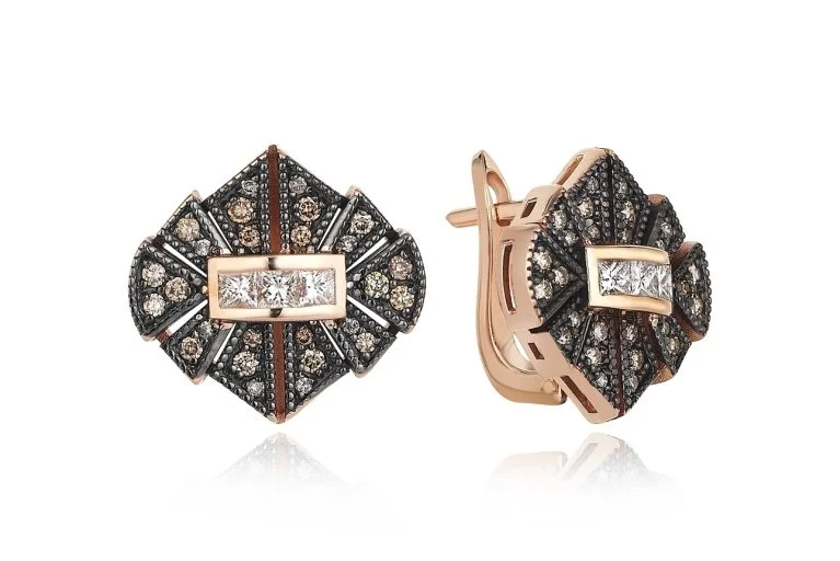 Gotham Grey Earring (2)