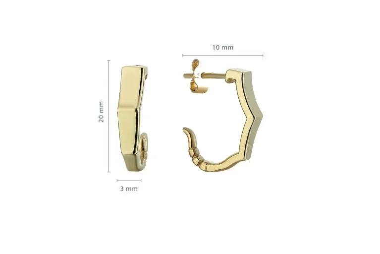 Heritage Bone Küpe (2)